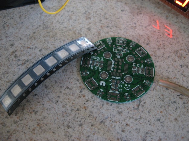 PCB and 5050 SMD LEDs