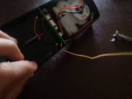 Pulling the antenna outside of the case