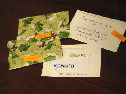 The best gift ever! No more keys!