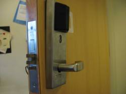 The "swipe" lock that I wanted to convert to RFID.