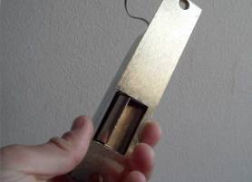 The solenoid I selected. It fit almost perfectly.