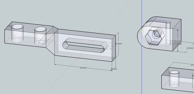Adjustable spacers that separate the rings from the wheel